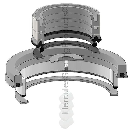 Allis Chalmers - After Market Parts Hydraulic Cylinder Repair Kit- 5 X 5-1/2 W/FEED TUBE 4908541